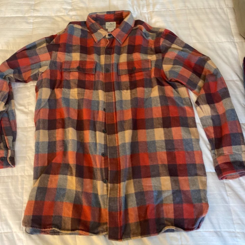 LL Bean Chamois Flannel